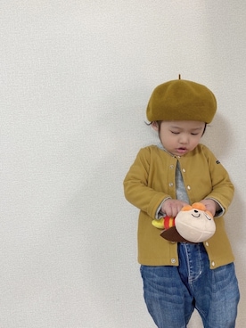 P×Kさん（キッズ・80cm）の冬コーディネート