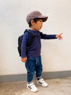 P×Kさん（キッズ・80cm）の春コーディネート