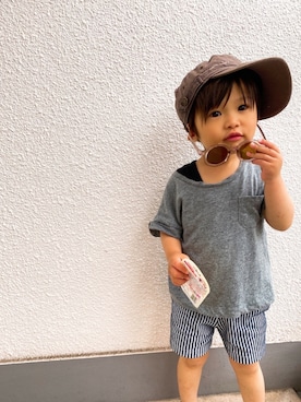 P×Kさん（キッズ・80cm）の春コーディネート