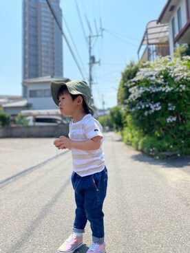 P×Kさん（キッズ・80cm）の夏コーディネート