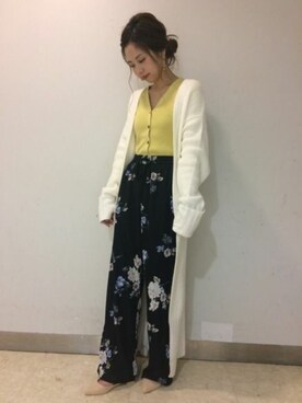 hikariさん（レディース・153cm）の春コーディネート