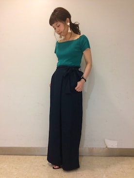 hikariさん（レディース・153cm）の春コーディネート