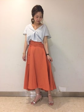 hikariさん（レディース・153cm）の春コーディネート