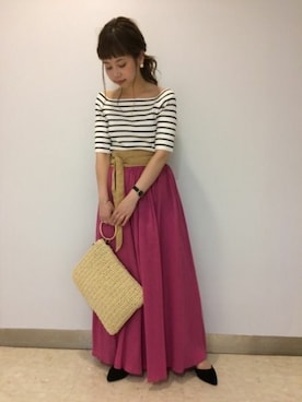 hikariさん（レディース・153cm）の夏コーディネート