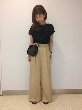 「Teva（テバ）のアイテム」を使った、hikariさん（レディース・153cm）の夏コーディネート