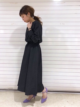 hikariさん（レディース・153cm）の冬コーディネート