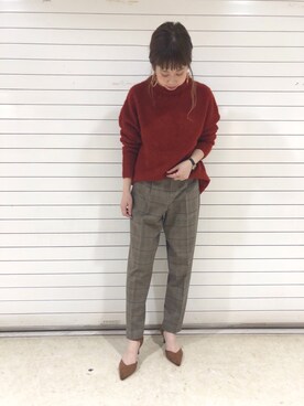 hikariさん（レディース・153cm）の冬コーディネート