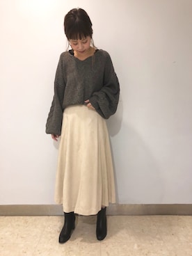 「あけましておめでとうございます！」｜hikariさん（レディース・153cm）の冬コーディネート
