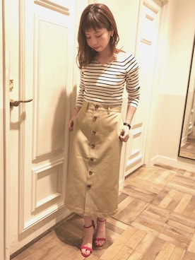 hikariさん（レディース・153cm）の春コーディネート