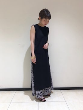 「A part by（アパートバイ）のアイテム（バングル/リストバンド）」を使った、hikariさん（レディース・153cm）の夏コーディネート