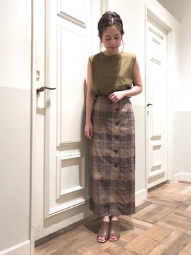 hikariさん（レディース・153cm）の夏コーディネート