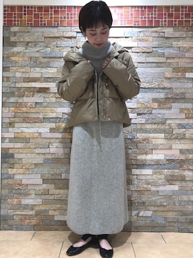 hikariさん（レディース・153cm）の冬コーディネート