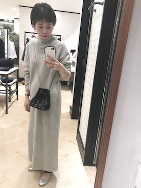 hikariさん（レディース・153cm）の冬コーディネート