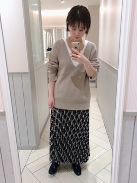 hikariさん（レディース・153cm）の秋コーディネート