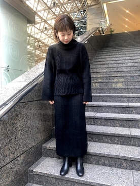 hikariさん(レディース・153cm)の冬コーディネート