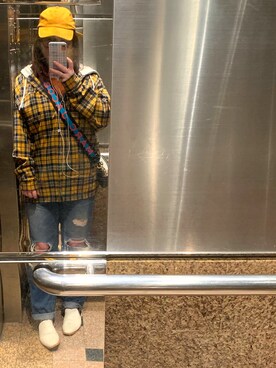 「WEGO（ウィゴー）のアイテム（アンサンブル）」を使った、karin さん（レディース・156cm）の春コーディネート