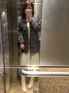 karin さん（レディース・157cm）の冬コーディネート