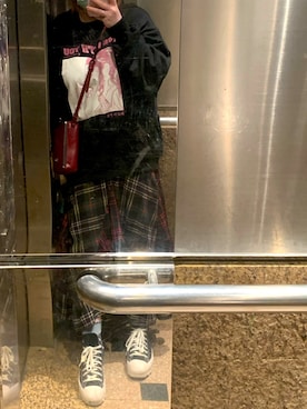 「salad（サラダ）のアイテム」を使った、karin さん（レディース・157cm）の春コーディネート