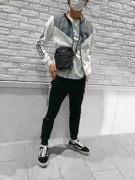 「adidas neo（アディダスネオ）のアイテム（ジャケット/アウター）」を使った、Rikuさん（メンズ・175cm）の秋コーディネート