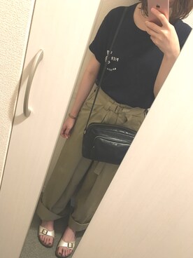 「nonnative（ノンネイティブ）のアイテム」を使った、りいさん（レディース・158cm）の夏コーディネート