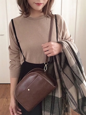 くつまるさん（レディース・161cm）の秋コーディネート