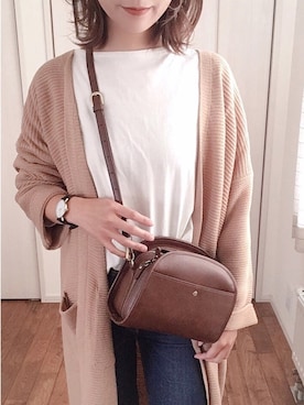 くつまるさん（レディース・161cm）の秋コーディネート