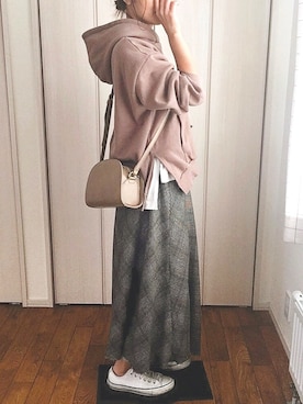 くつまるさん（レディース・161cm）の秋コーディネート