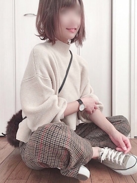 くつまるさん（レディース・162cm）の冬コーディネート