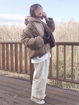 くつまるさん（レディース・162cm）の冬コーディネート