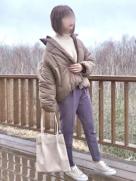 くつまるさん（レディース・162cm）の冬コーディネート