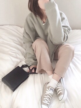 くつまるさん（レディース・161cm）の冬コーディネート