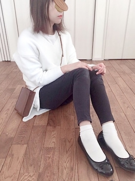 くつまるさん（レディース・161cm）の冬コーディネート