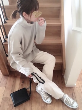 くつまるさん(レディース・161cm)の冬コーディネート