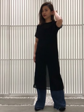 RINさん（レディース・164cm）の春コーディネート