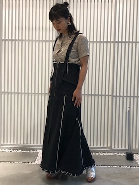 RINさん（レディース・164cm）の夏コーディネート