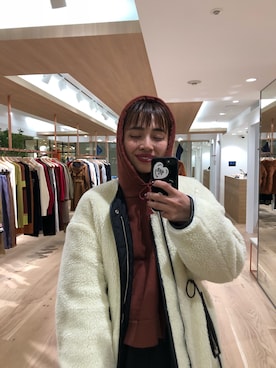 「PUBLIC TOKYO（パブリックトウキョウ）のアイテム（その他アウター）」を使った、RINさん（レディース・164cm）の秋コーディネート