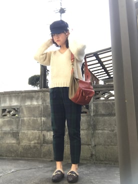 Sатоко⋆*さん（レディース・156cm）の冬コーディネート