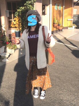 Sатоко⋆*さん（レディース・156cm）の冬コーディネート