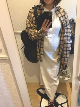 2020AW TODAYFUL チェックシャツ