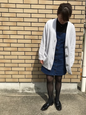 「スナイデル」｜「アイテム（オールインワン・サロペット）」を使った、ぱにさん（レディース・152cm）の春コーディネート