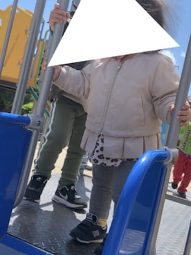 R\♡︎/Mさん（キッズ・100cm）の春コーディネート