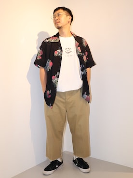 LHP福岡店 staffさん(メンズ・165cm)の夏コーディネート