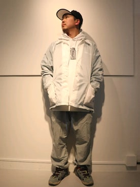 「Liberaiders（リベレイダース）のアイテム」を使った、LHP福岡店 staffさん（メンズ・165cm）の春コーディネート