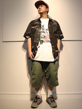 「Liberaiders（リベレイダース）のアイテム」を使った、LHP福岡店 staffさん（メンズ・165cm）の春コーディネート