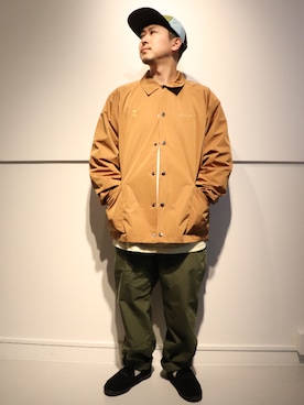 「Liberaiders（リベレイダース）のアイテム」を使った、LHP福岡店 staffさん（メンズ・165cm）の秋コーディネート