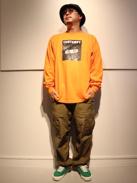 「Liberaiders（リベレイダース）のアイテム」を使った、LHP福岡店 staffさん（メンズ・165cm）の秋コーディネート
