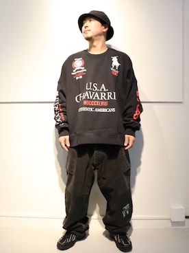 LHP福岡店 staffさん（メンズ・165cm）の秋コーディネート