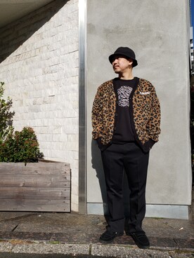 LHP福岡店 staffさん（メンズ・165cm）の冬コーディネート