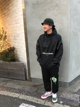 「ニコちゃん」｜「アイテム（ジャケット/アウター）」を使った、LHP福岡店 staffさん（メンズ・165cm）の冬コーディネート
