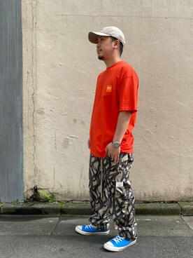 「FACT.（ファクト）のアイテム」を使った、LHP福岡店 staffさん（メンズ・165cm）の夏コーディネート